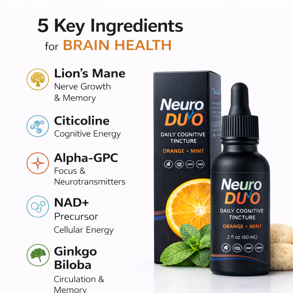 NeuroDuo — Daily Cognitive Clarity (30ml)