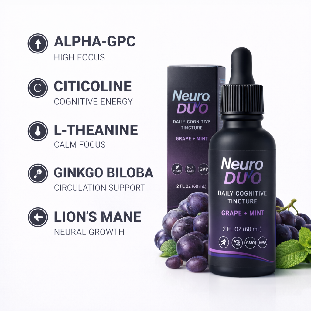 NeuroDuo — Daily Cognitive Clarity (30ml)