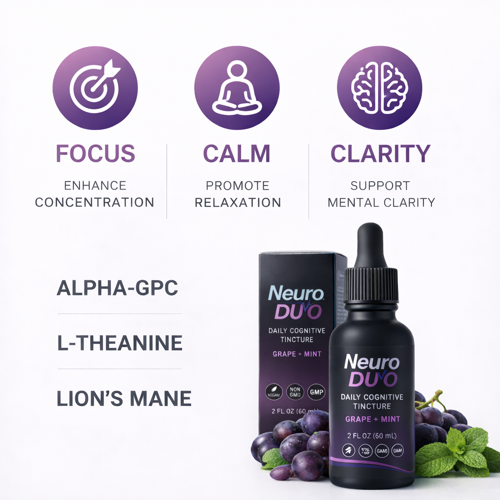 NeuroDuo — Daily Cognitive Clarity (30ml)